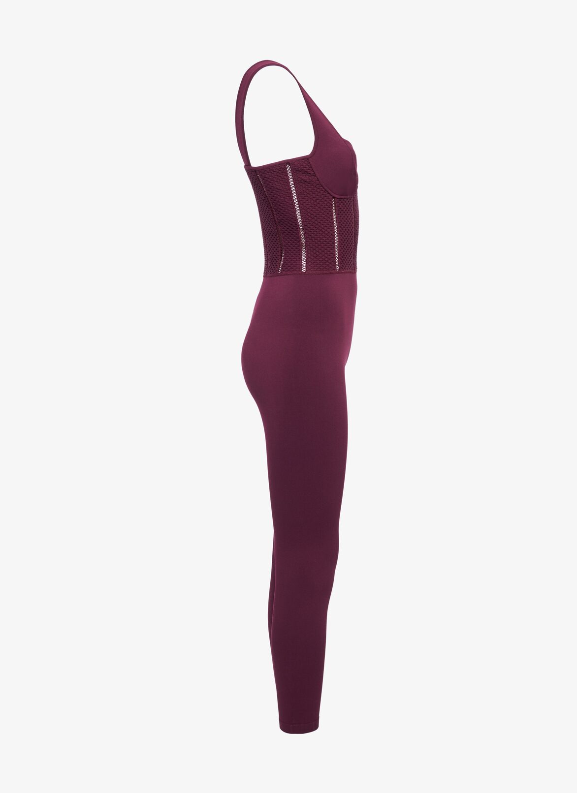 Trousers ALAÏA GARNET RED TROUSERS